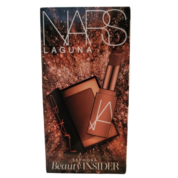 NARS Bronzing Powder & Afterglow Lip Balm Duo: Laguna, Travel Size, NIB - Picture 2 of 3